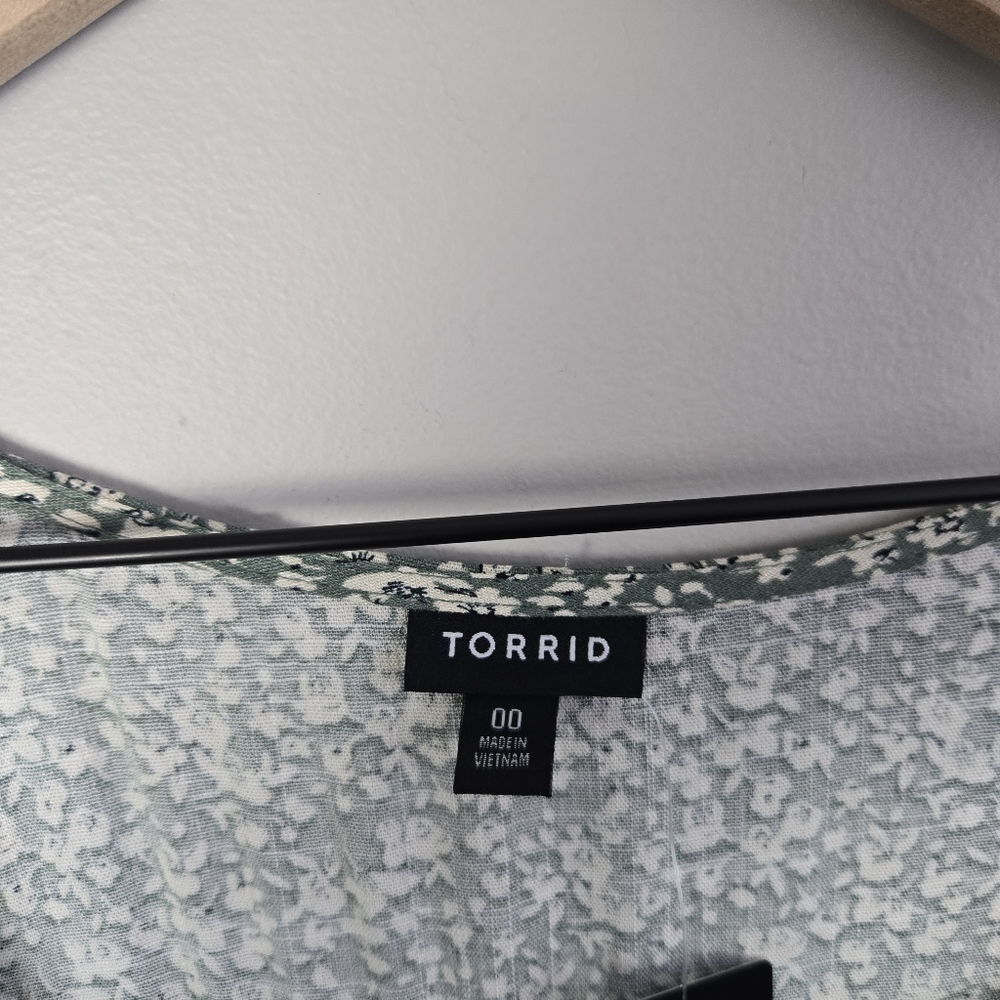 Torrid A-line Midi Dress 00 BNWT - Picture 6 of 10